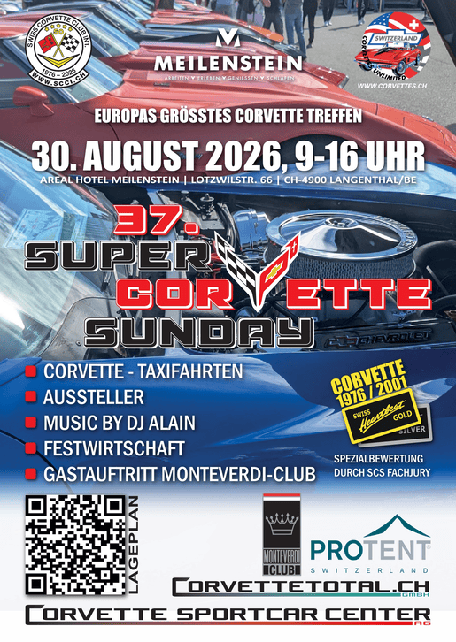 2026 37 Super Corvette Sunday